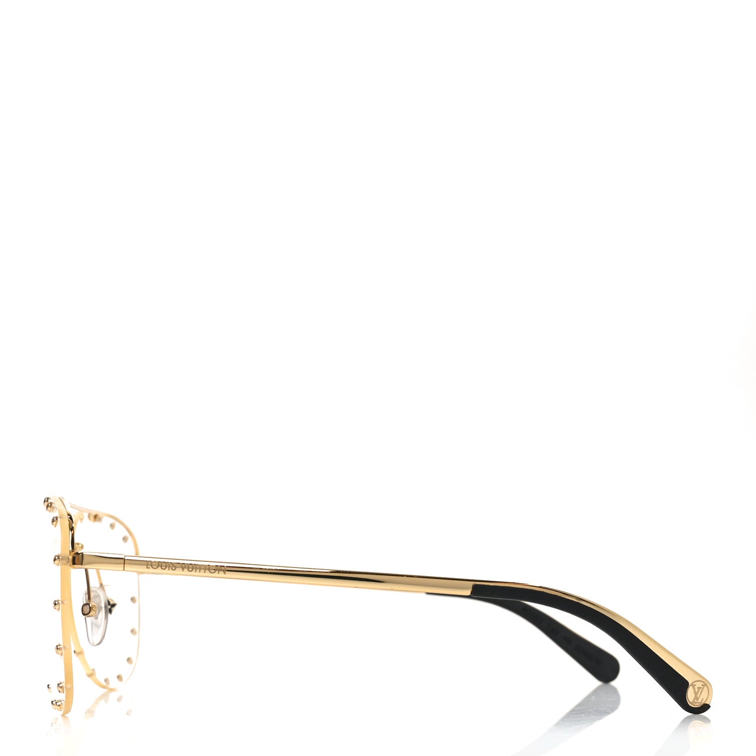 Louis Vuitton Metal The Party Aviator Anti Blue Sunglasses Z0997W