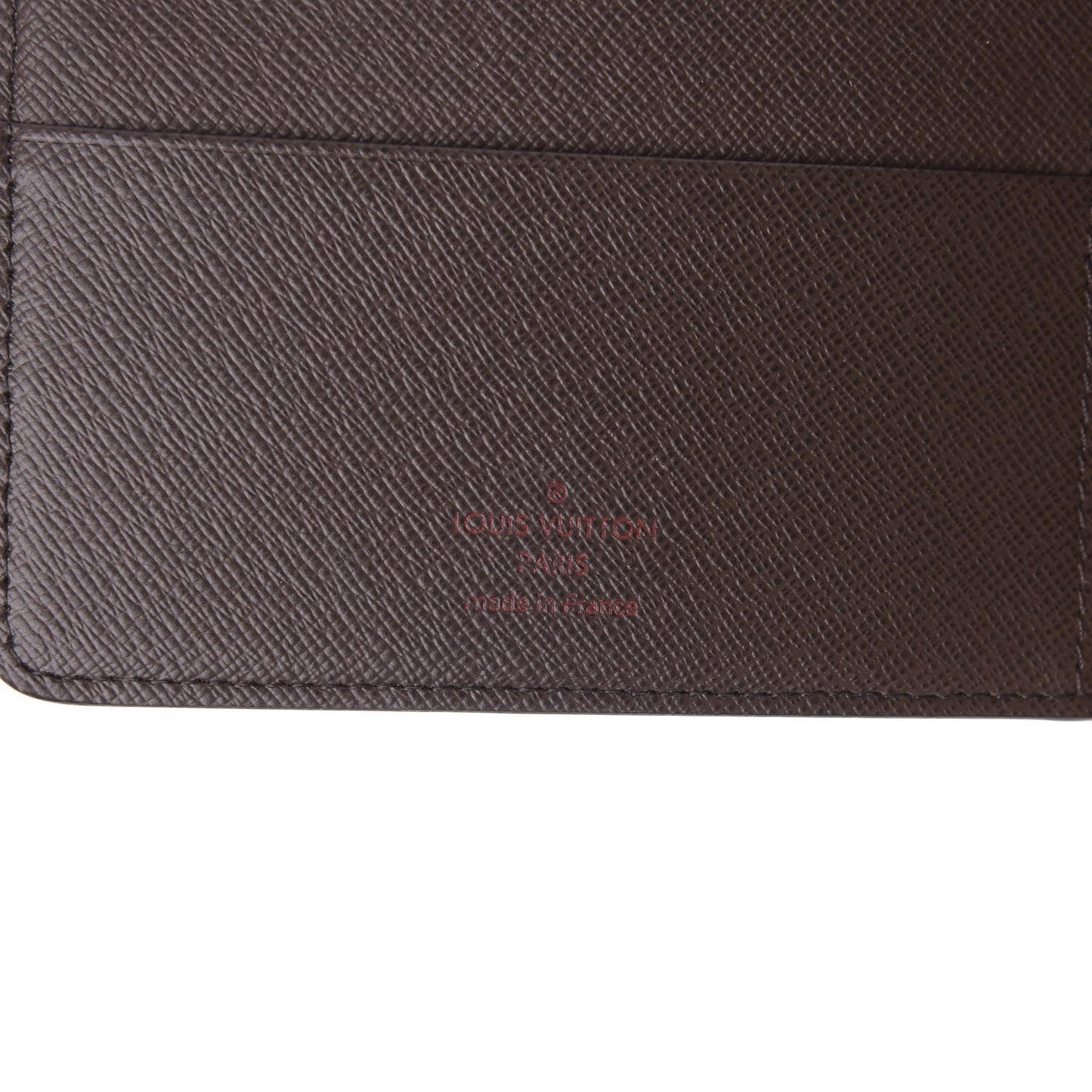 Damier Ebene Medium Ring Agenda Cover