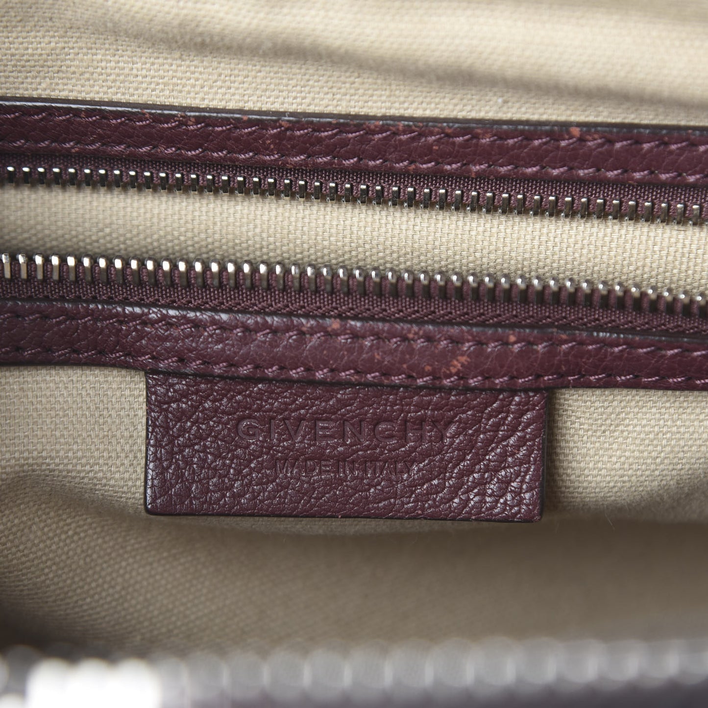 Sugar Goatskin Medium Antigona Oxblood