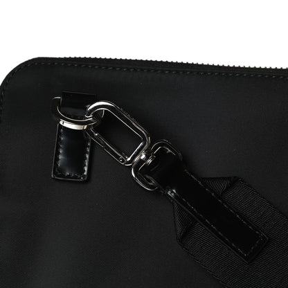 Prada Re-Nylon Spazzolato Crossbody Shoulder Bag Black 12 of 13