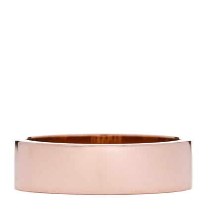 Hermes 18K Rose Gold Diamond PM Kelly Ring 49 5 3 of 5