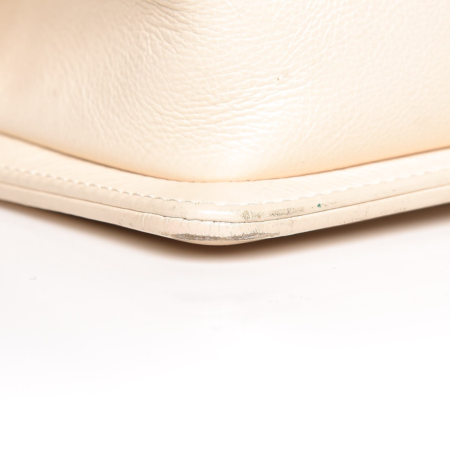 Chanel Calfskin Double Stitch Small Boy Flap White 9 of 13