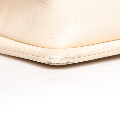 Chanel Calfskin Double Stitch Small Boy Flap White 9 of 13