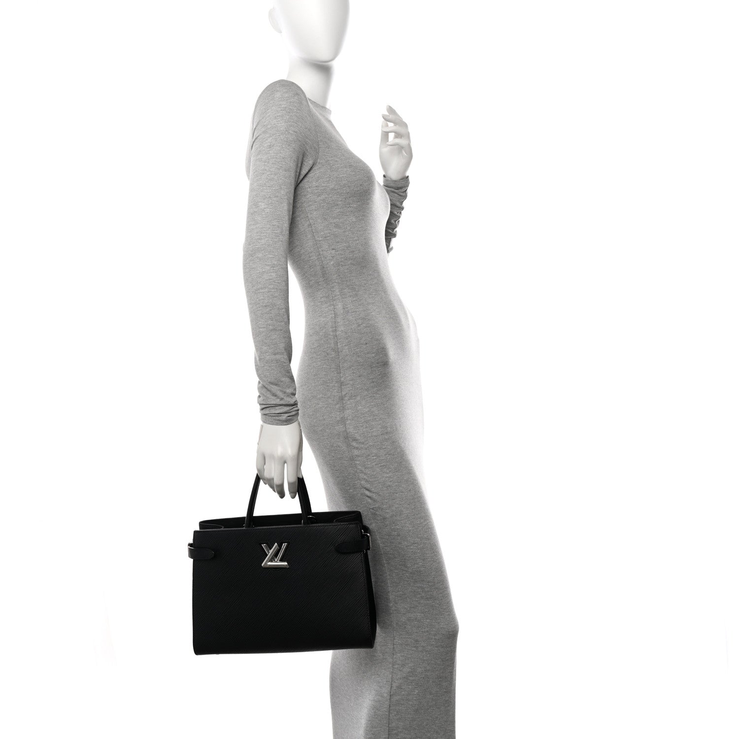 Louis Vuitton Epi Twist Tote Black 2 of 10