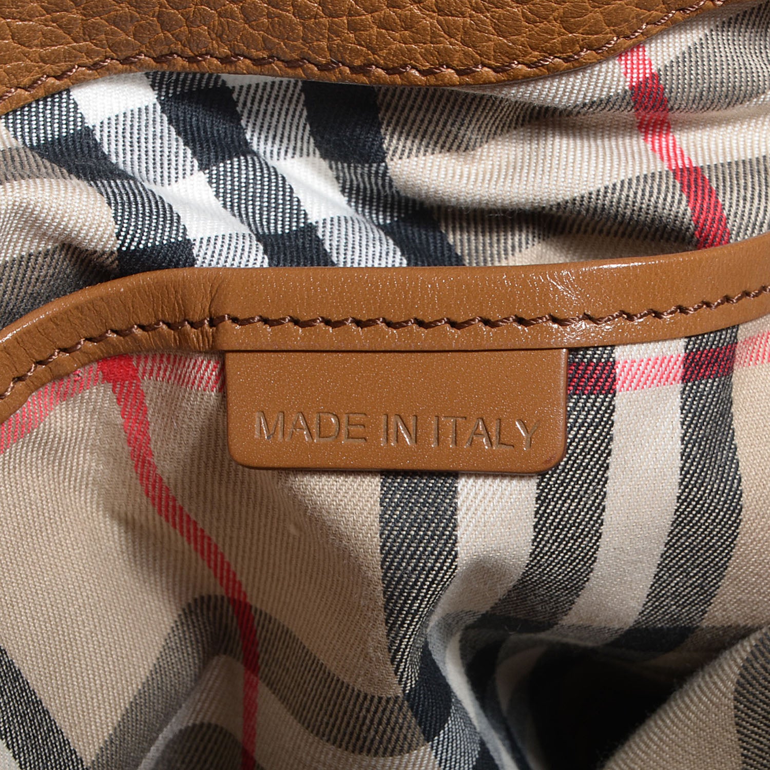 Burberry Grainy Leather Medium Golderton Camel 6 of 11