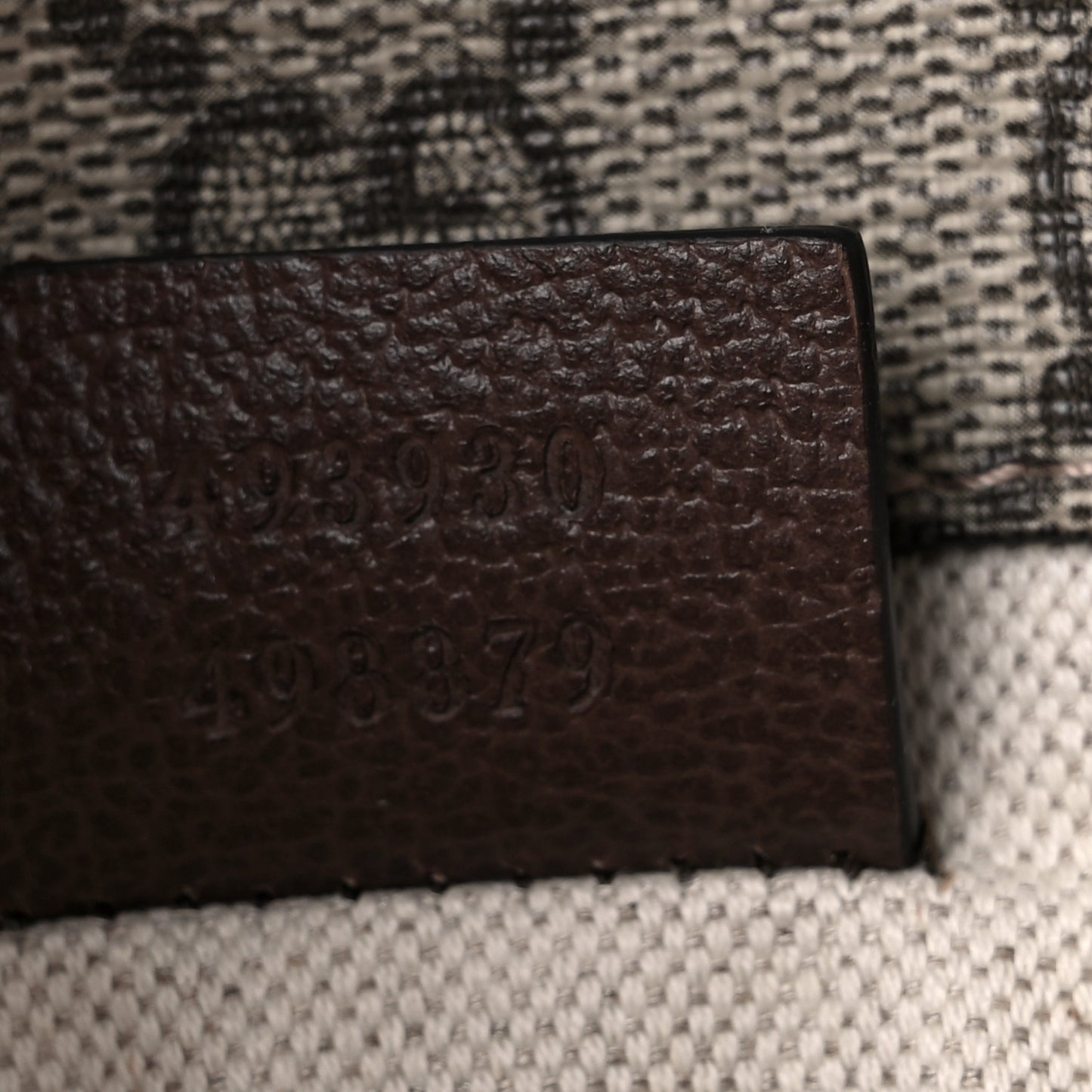 GG Supreme Monogram Neo Vintage Web Belt Bag Brown