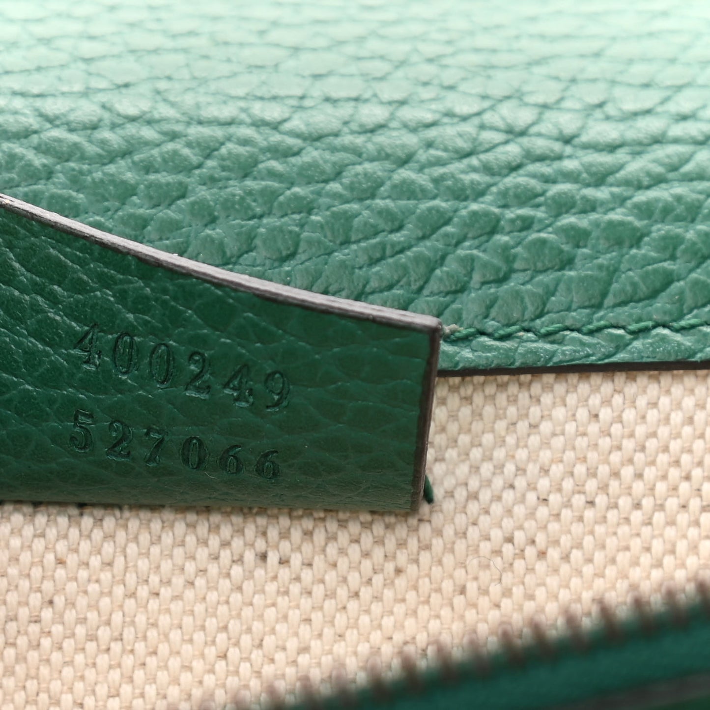 Pebbled Calfskin Small Dionysus Shoulder Bag Emerald