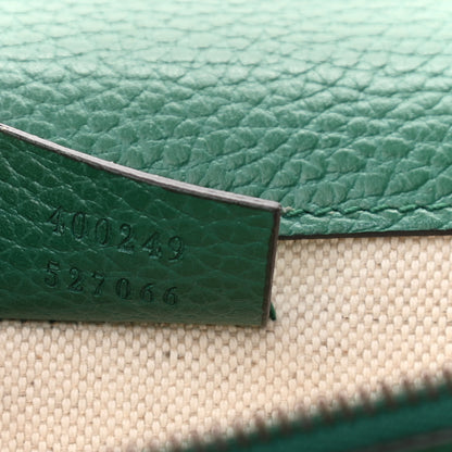 Gucci Pebbled Calfskin Small Dionysus Shoulder Bag Emerald 7 of 11