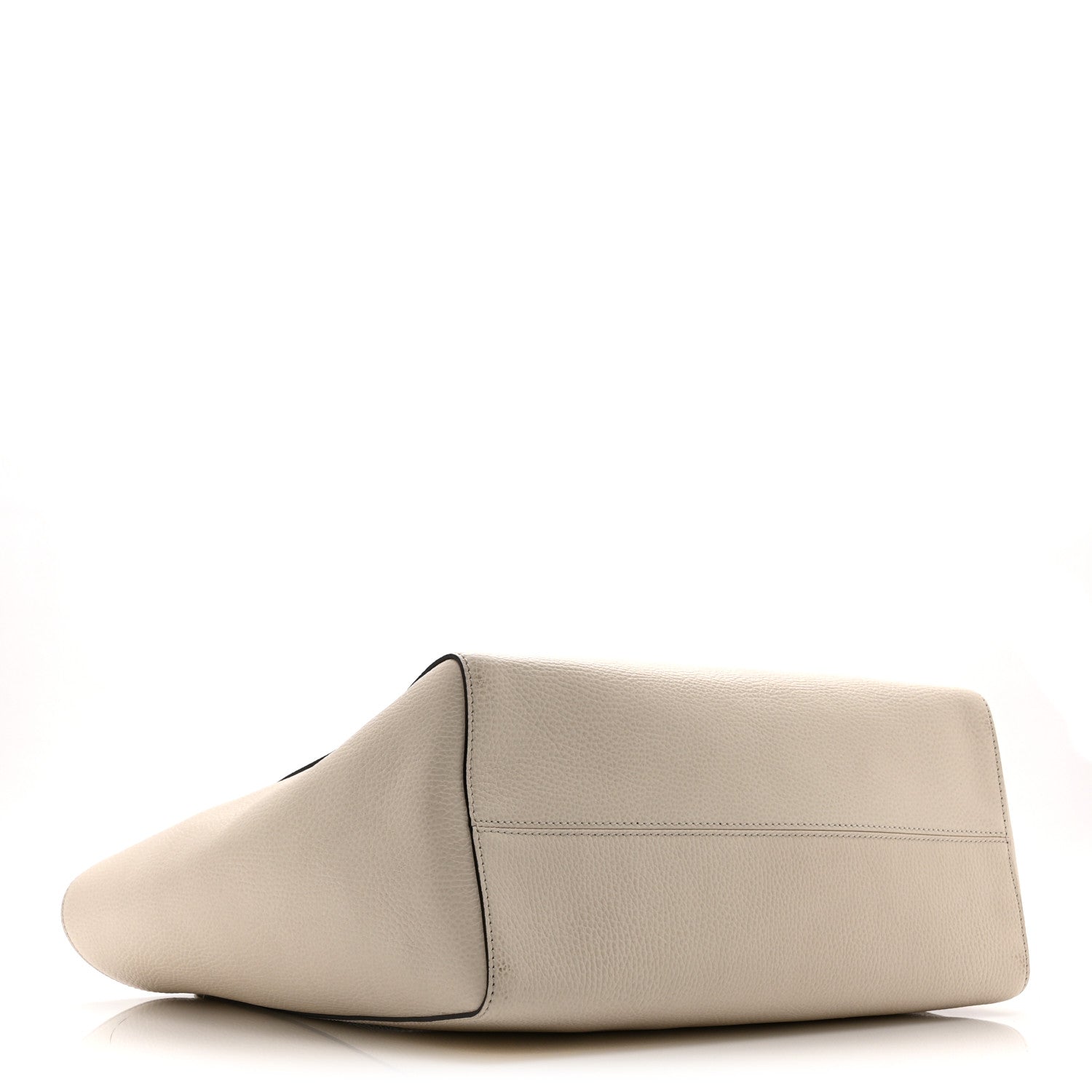 Gucci Pebbled Calfskin Medium Swing Tote Off White 4 of 9