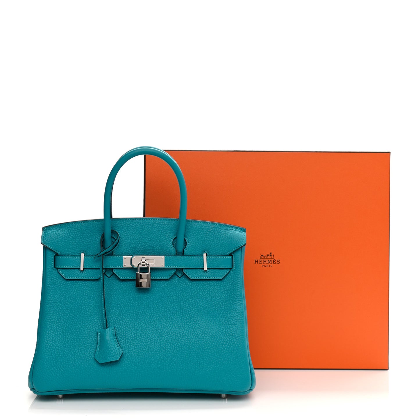 Togo Birkin 30 Turquoise