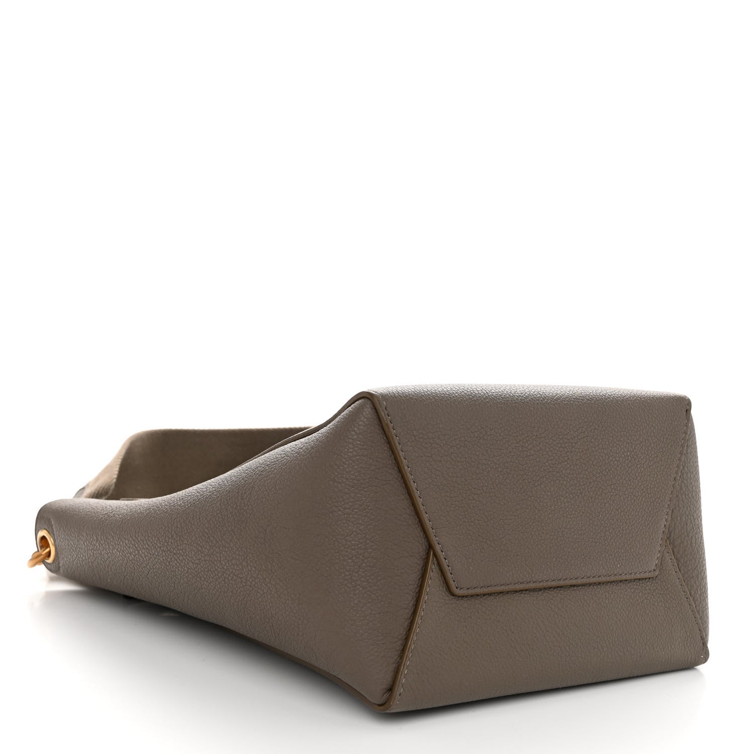 Celine Soft Grained Calfskin Small Sangle Bucket Bag Taupe 4 of 9