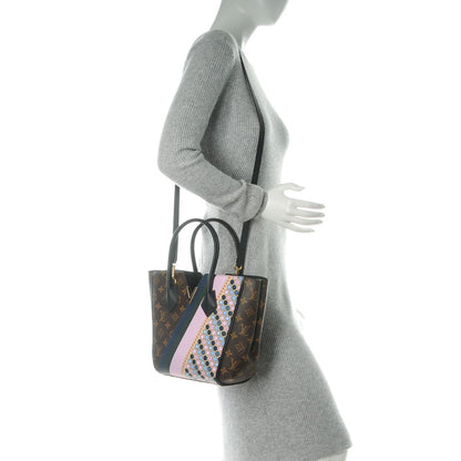 Louis Vuitton Calfskin Monogram Kimono Tote PM Rose 2 of 7