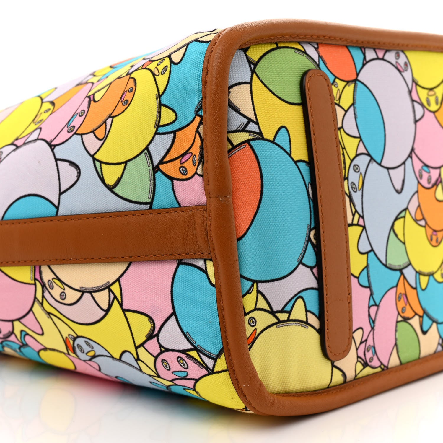 MCM X Eddie Kang Visetos Medium Reversible Shopper Tote White 13 of 17