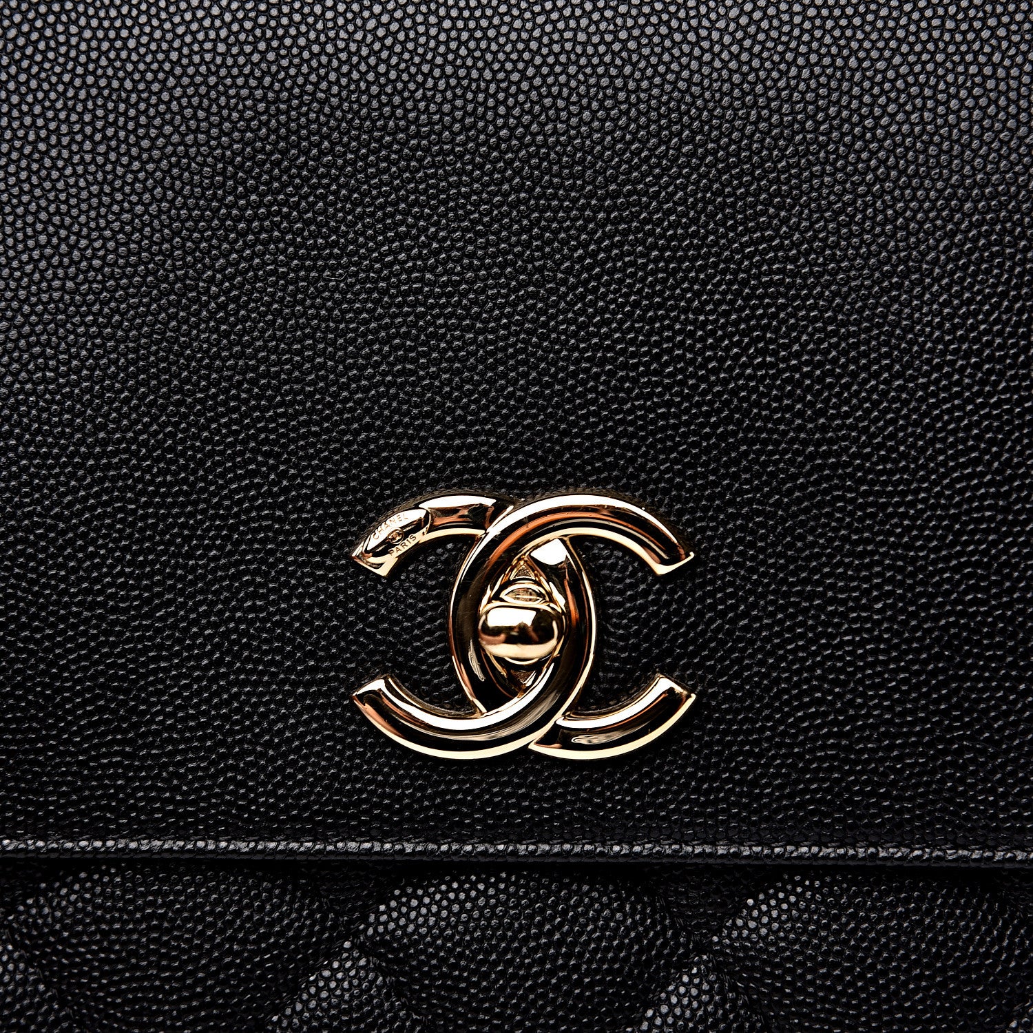 Chanel Caviar Quilted Large Business Affinity Flap Black 7 of 9