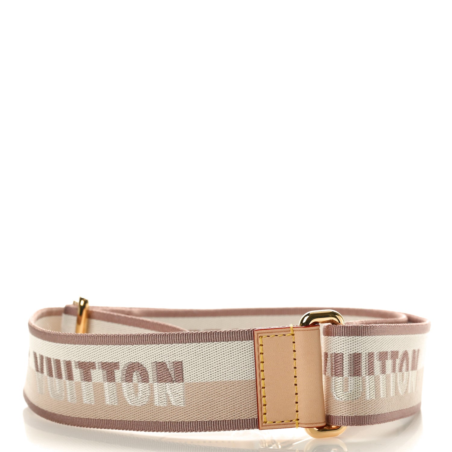 Louis Vuitton Jacquard Speedy Bandouliere 20 Shoulder Strap Beige 2 of 3