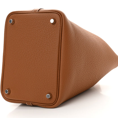 Hermes Taurillon Clemence Picotin Lock 18 PM Gold 10 of 10