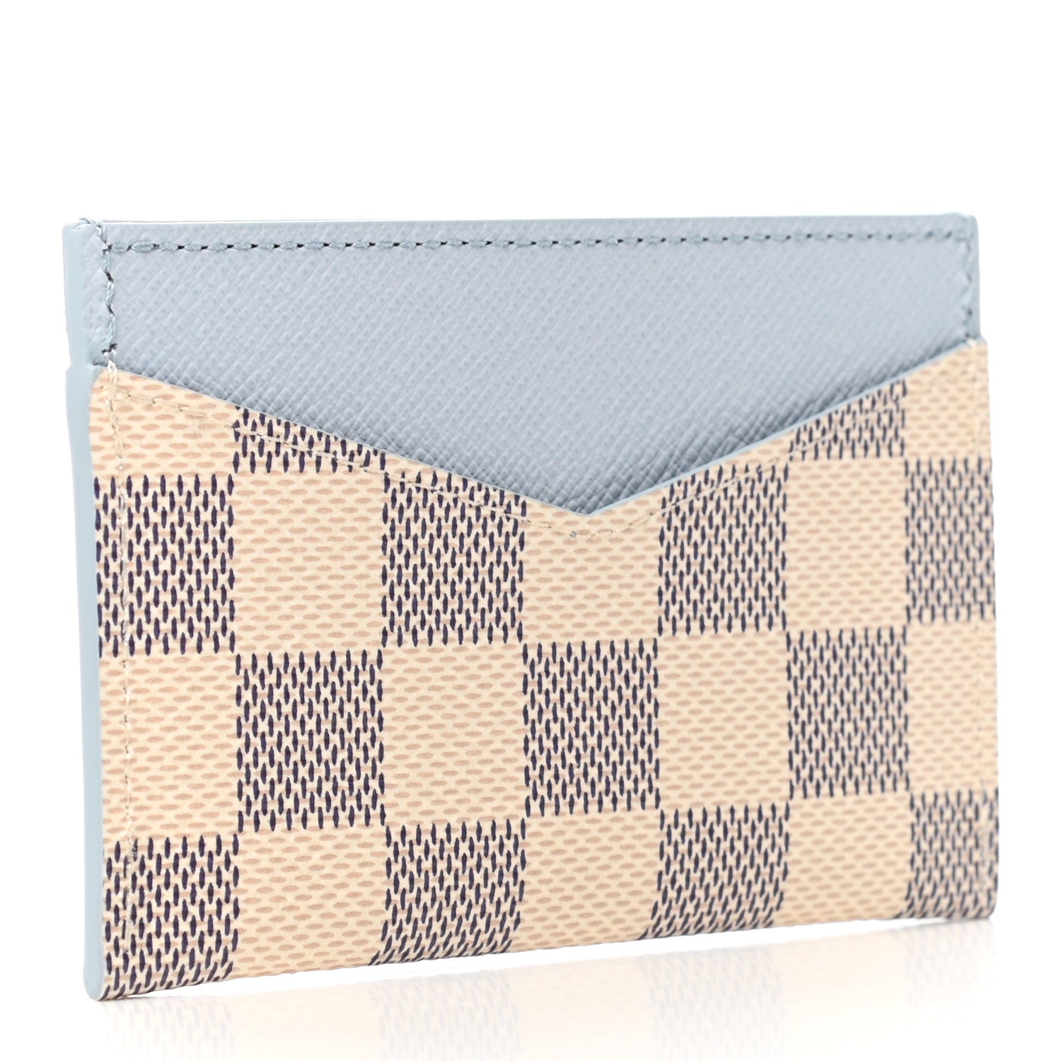 Louis Vuitton Damier Azur Daily Card Holder Olympe Blue 3 of 7