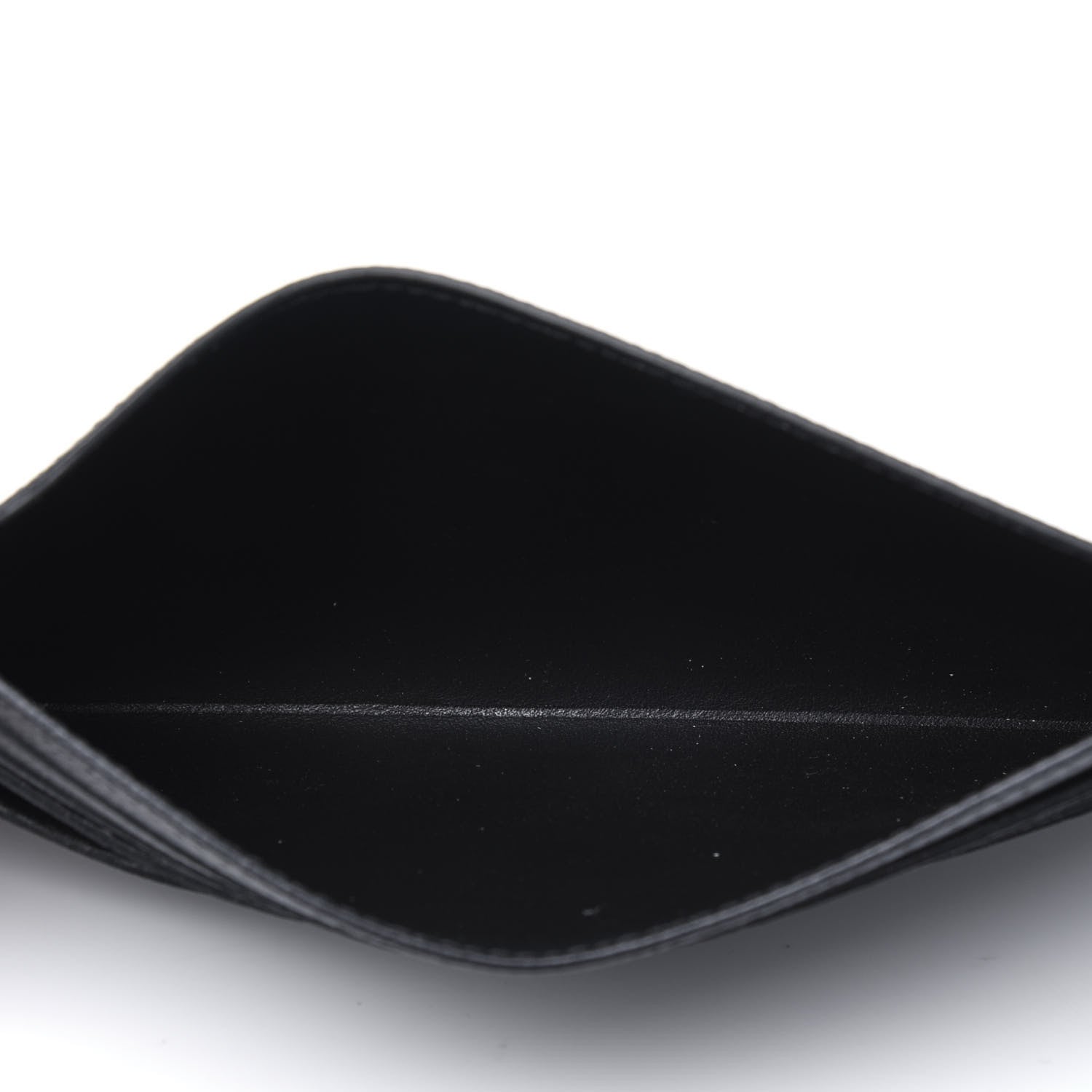 Louis Vuitton Calfskin Felicie Chain Wallet Card Holder Insert Black 3 of 3