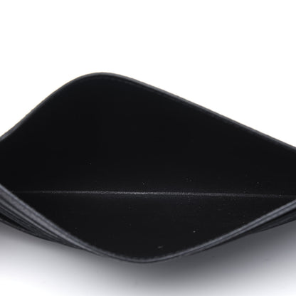 Louis Vuitton Calfskin Felicie Chain Wallet Card Holder Insert Black 3 of 3