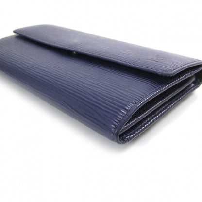 Louis Vuitton Epi Sarah Wallet Blue 5 of 8