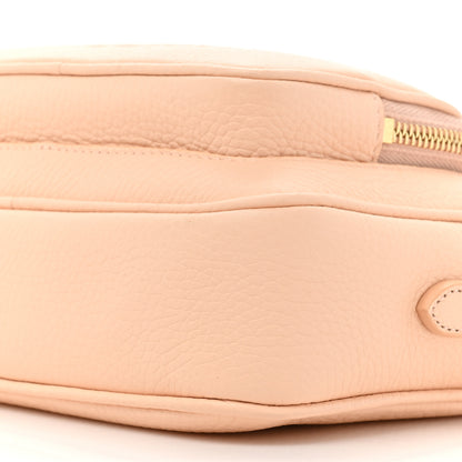 Burberry Grained Calfskin Small Camera Bag Peach Pink 8 of 9