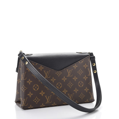 Louis Vuitton Epi Monogram Saint Michel Black 3 of 7