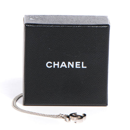Chanel Enamel CC Necklace Black 5 of 5