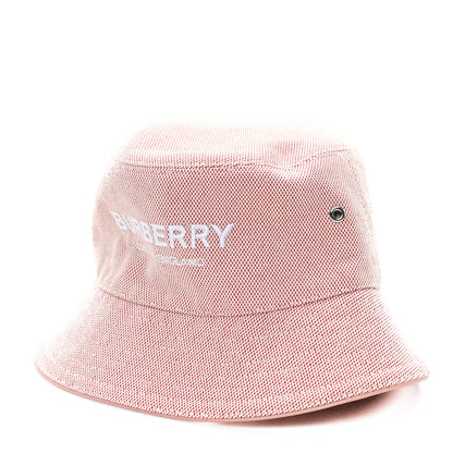 Burberry Cotton Canvas Bucket Hat M Red 4 of 10