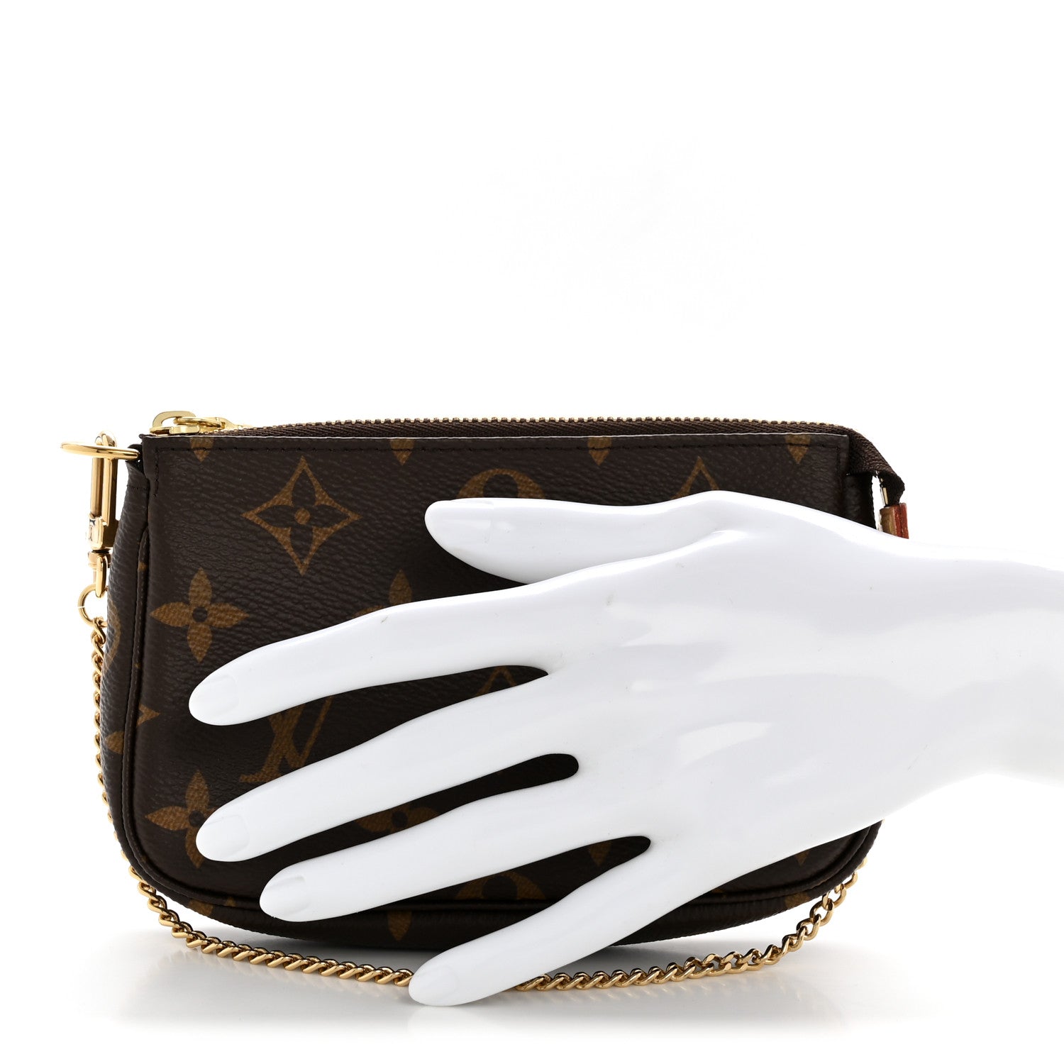 Louis Vuitton Monogram Mini Pochette Accessories 2 of 8