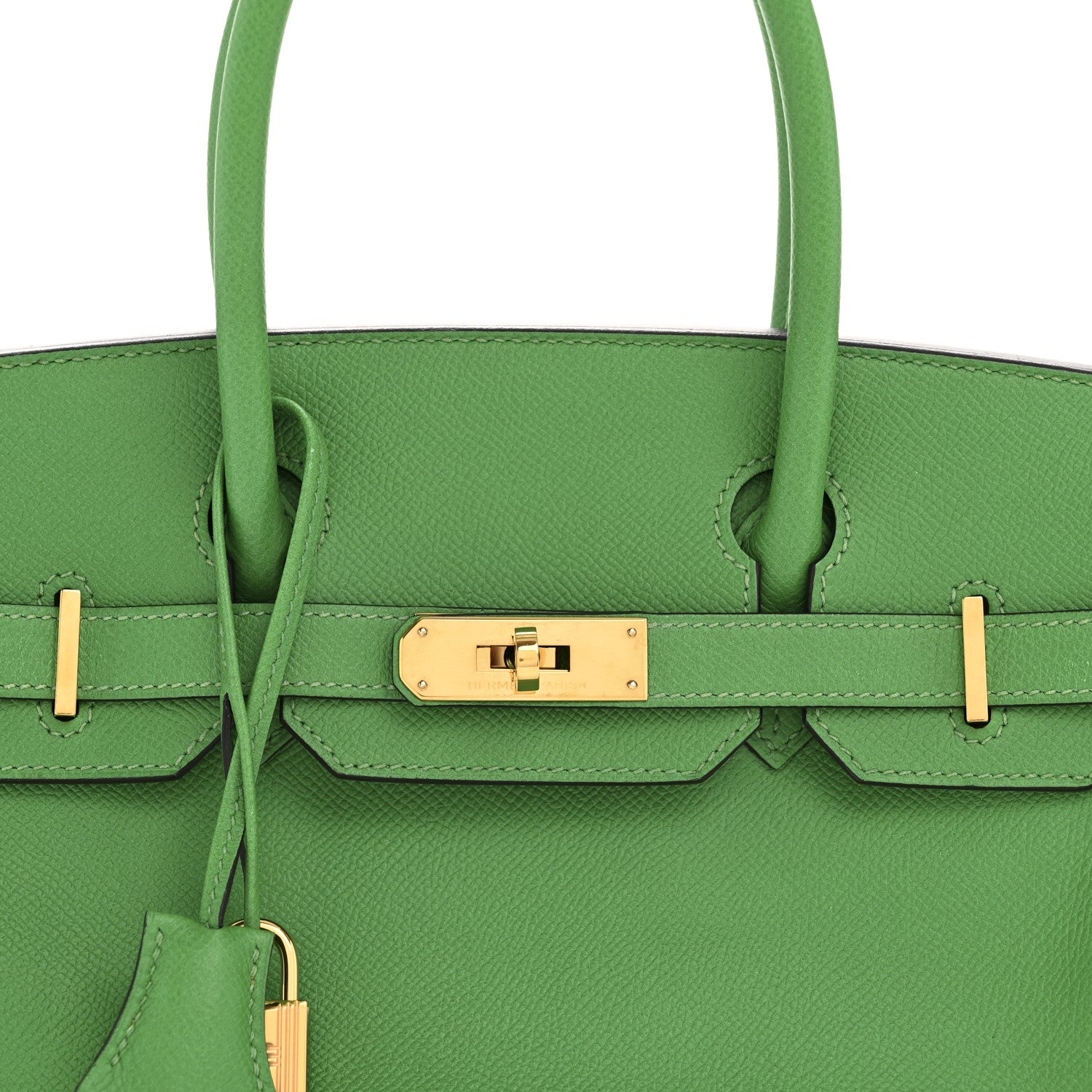 Hermes Epsom Birkin 30 Bambou 8 of 13