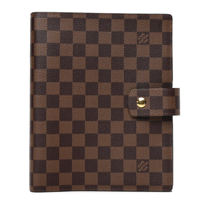Louis Vuitton Damier Ebene Large Ring Agenda Cover 1 of 4