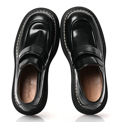 Bottega Veneta Brushed Calfskin Swell Loafers 41 Black 2 of 11