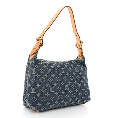 Louis Vuitton Monogram Denim Baggy PM Blue 3 of 10