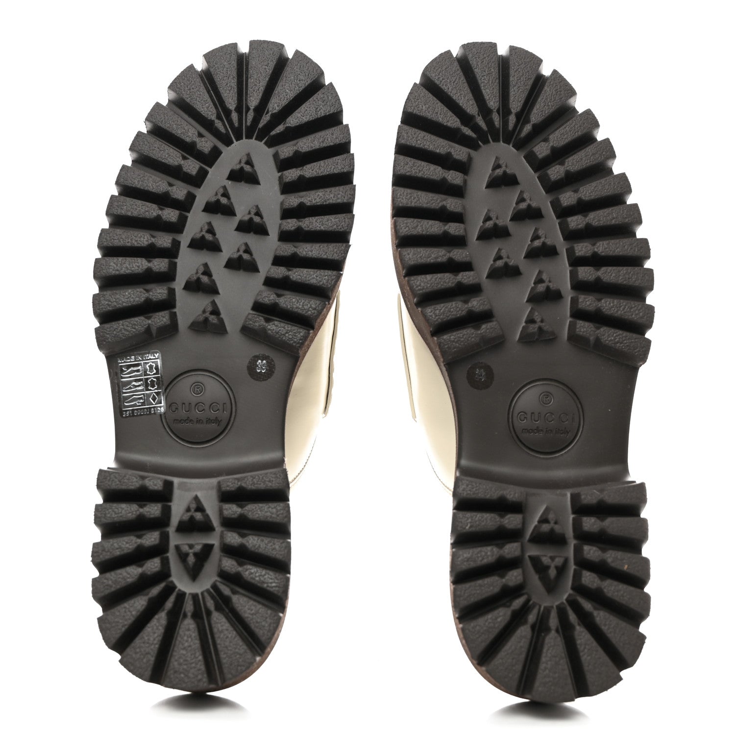 Gucci Cordovan Lux Horsebit Platform Mules 39 Mystic White 5 of 9