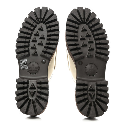 Gucci Cordovan Lux Horsebit Platform Mules 39 Mystic White 5 of 9