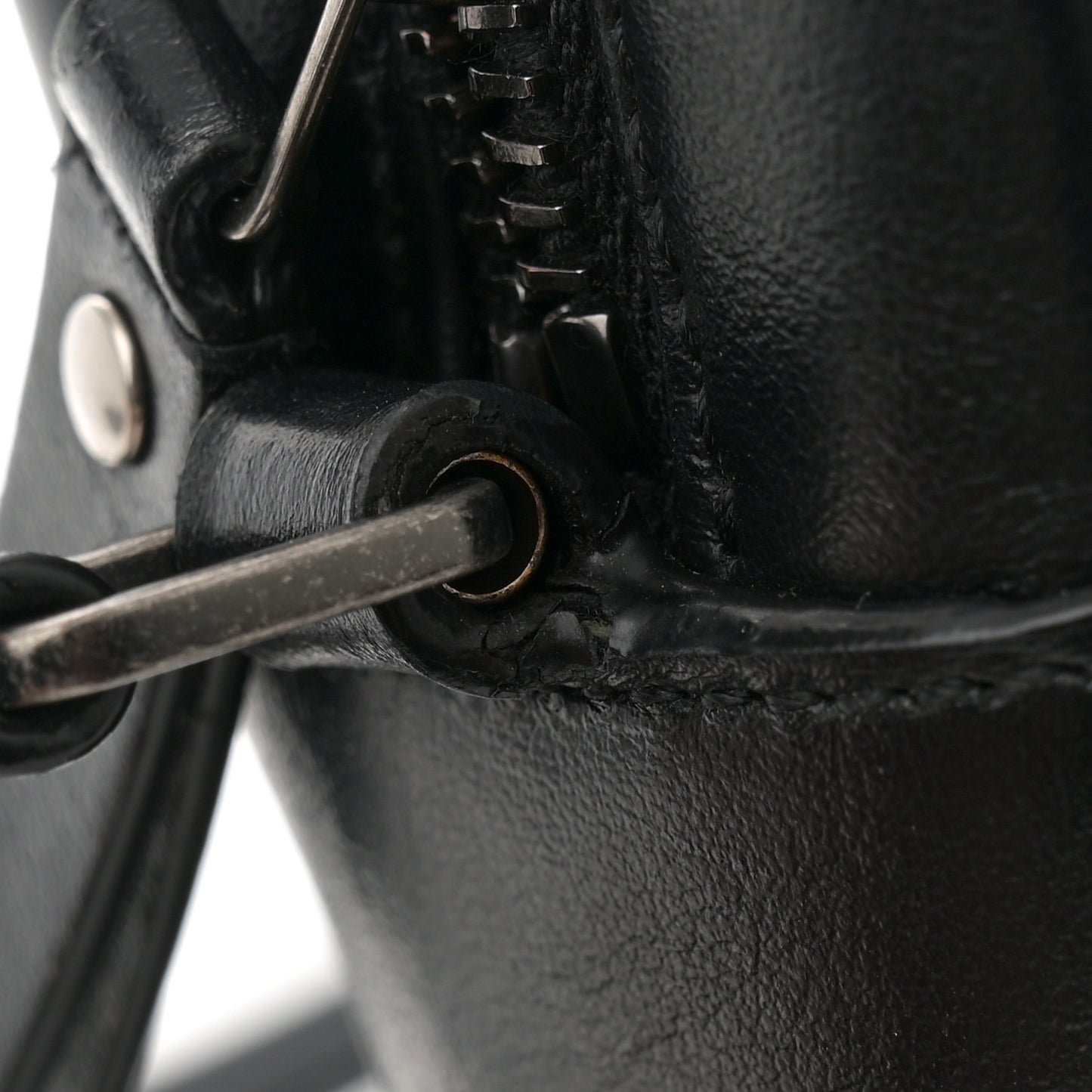 Calfskin Matelasse Monogram Lou Camera Bag Black