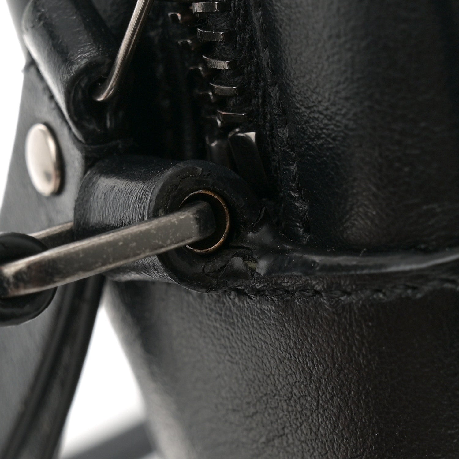 Saint Laurent Calfskin Matelasse Monogram Lou Camera Bag Black 12 of 12