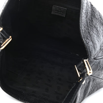 Gucci Guccissima Large New Ladies Web Hobo Black 4 of 6