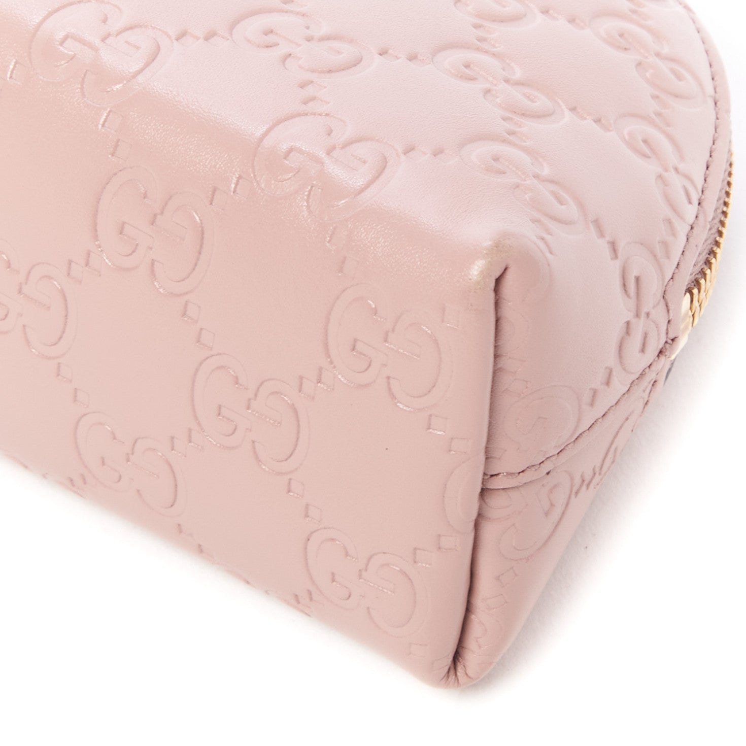 Gucci Guccissima Bow Cosmetic Case Light Pink 4 of 8