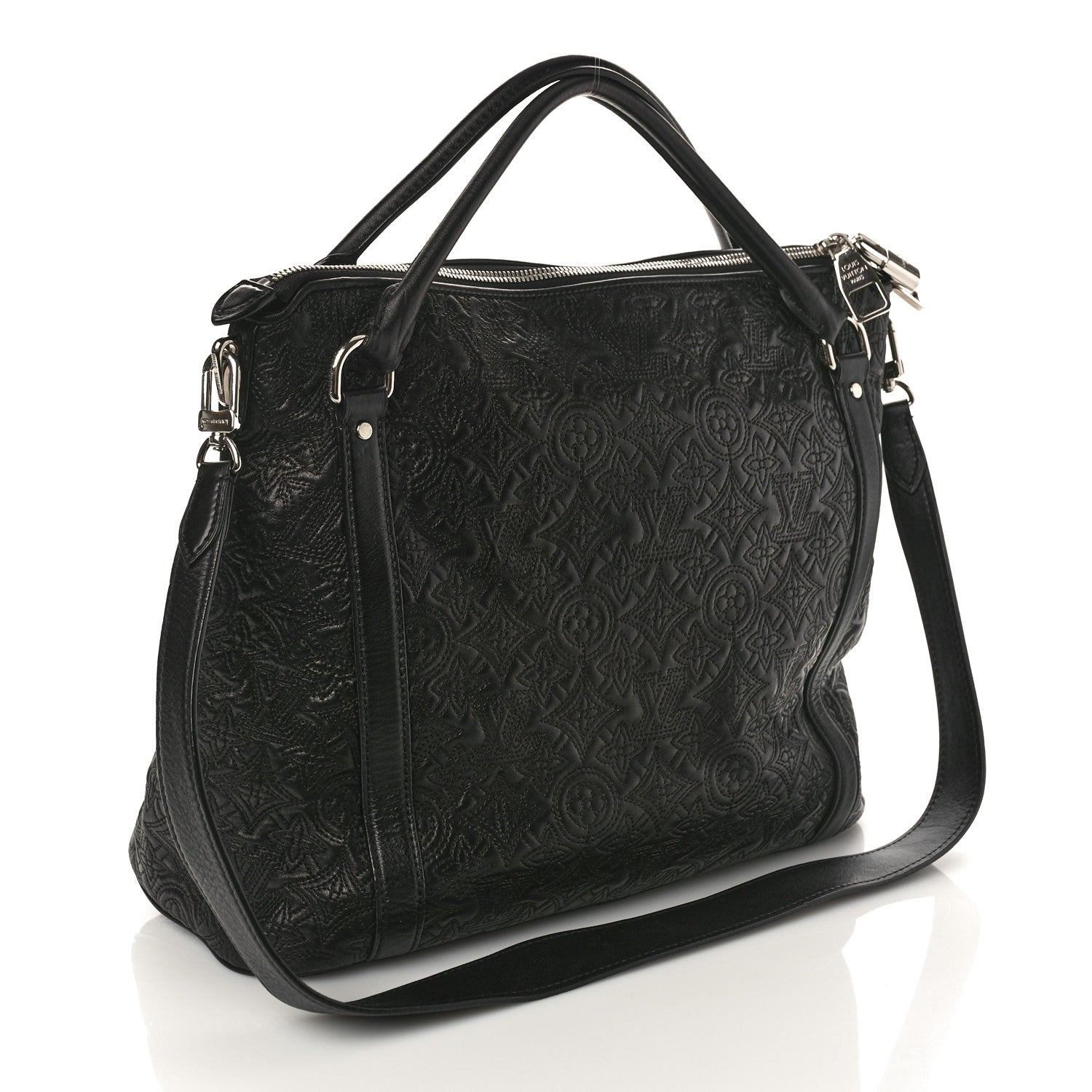 Louis Vuitton Monogram Lambskin Antheia IXIA PM Black 3 of 9