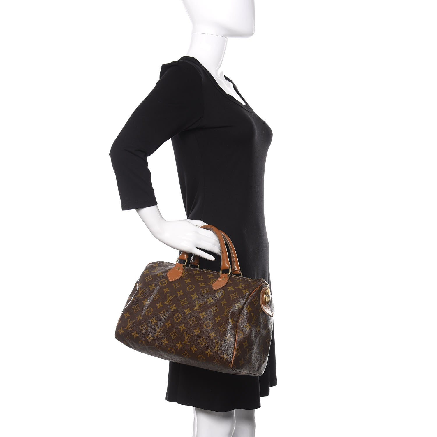 Louis Vuitton Monogram French Company Speedy 30 2 of 19