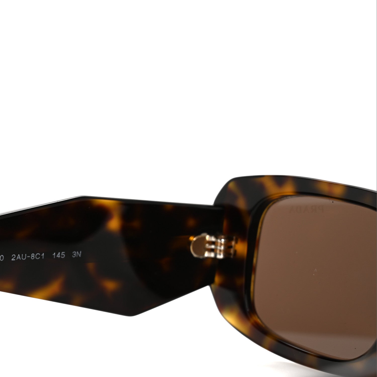 Prada Acetate Symbole Sunglasses SPR 17W Havana 5 of 10
