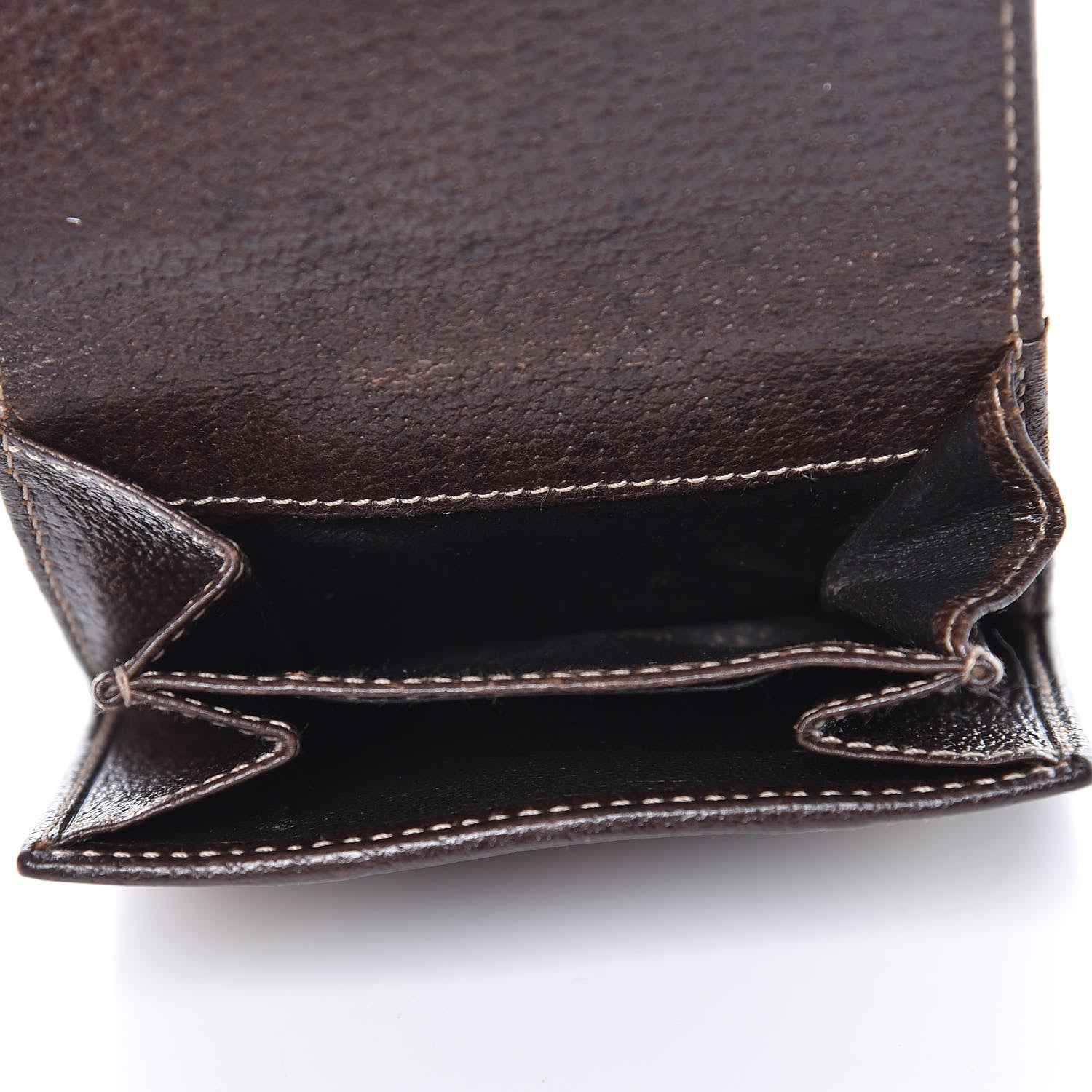 Gucci Horsebit Canvas Treasure Compact Wallet Dark Brown 8 of 18