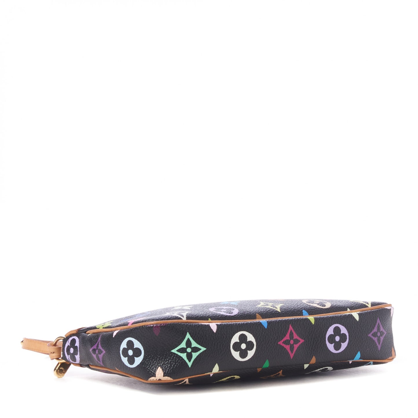 Monogram Multicolor Pochette Accessories Black