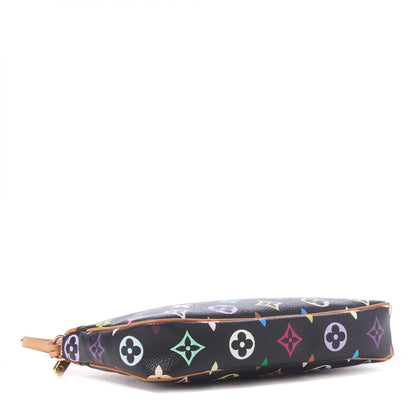 Louis Vuitton Monogram Multicolor Pochette Accessories Black 4 of 8