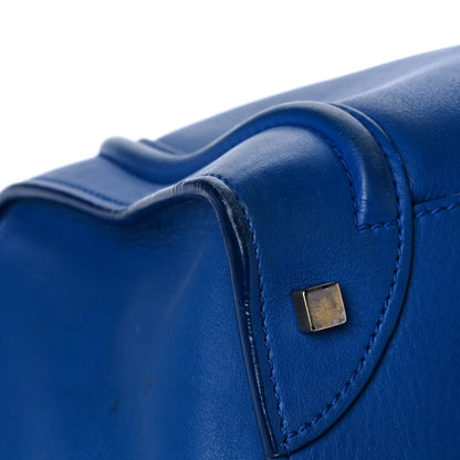 Celine Smooth Calfskin Mini Luggage Royal Blue 12 of 18