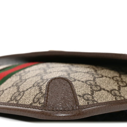Gucci GG Supreme Monogram Web Small Ophidia Belt Bag Brown 9 of 9