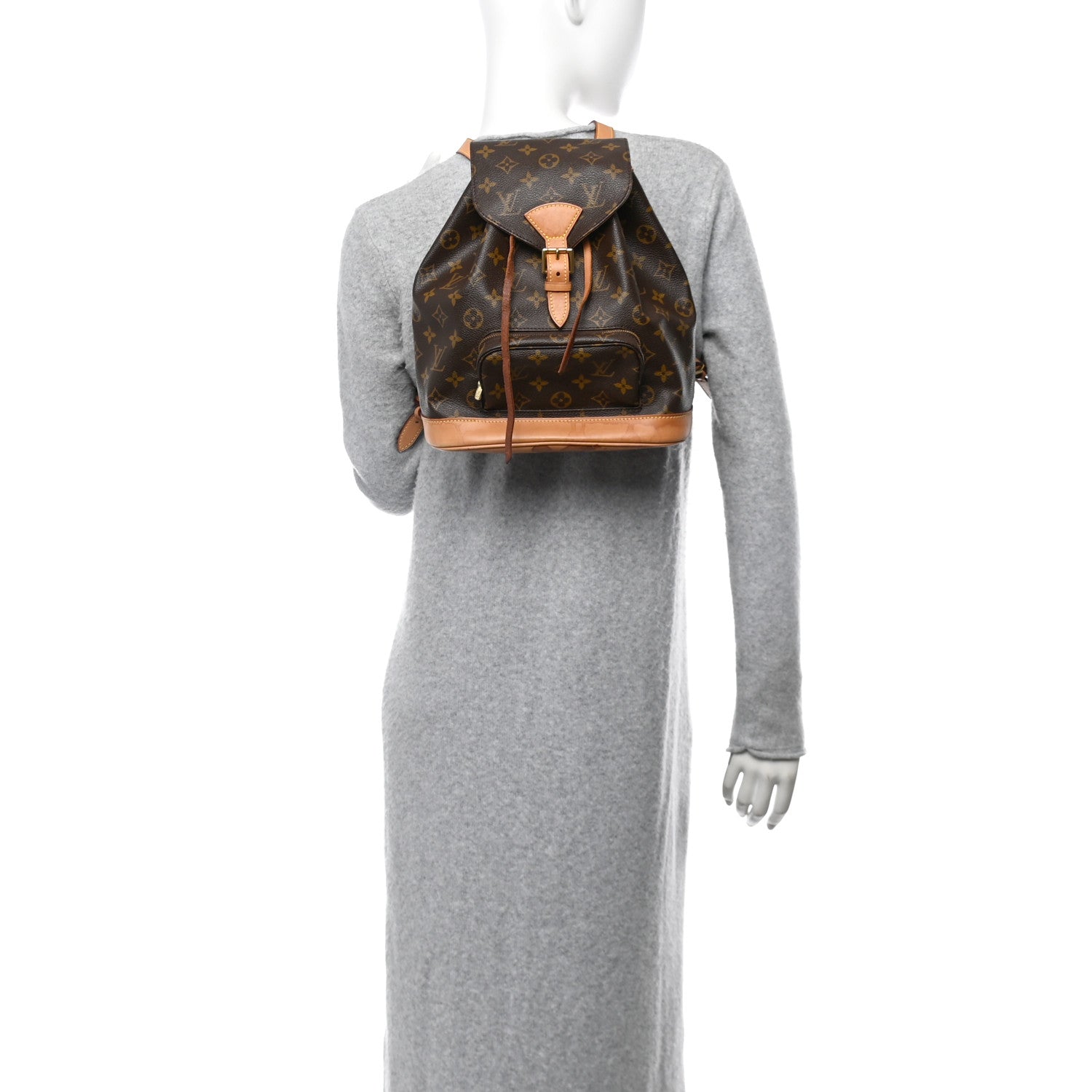 Louis Vuitton Monogram Montsouris MM Backpack 2 of 10