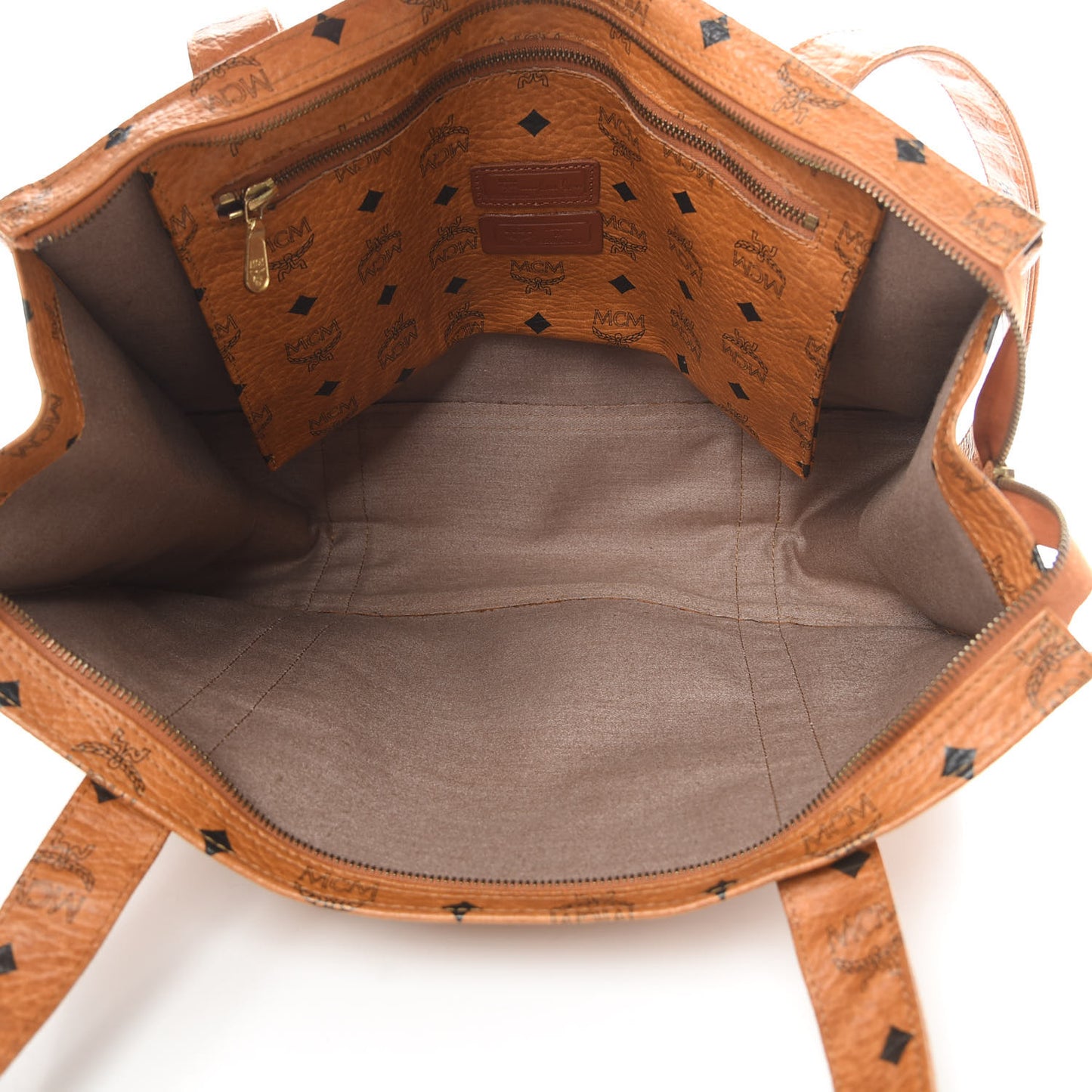 Visetos Shopper Tote Cognac