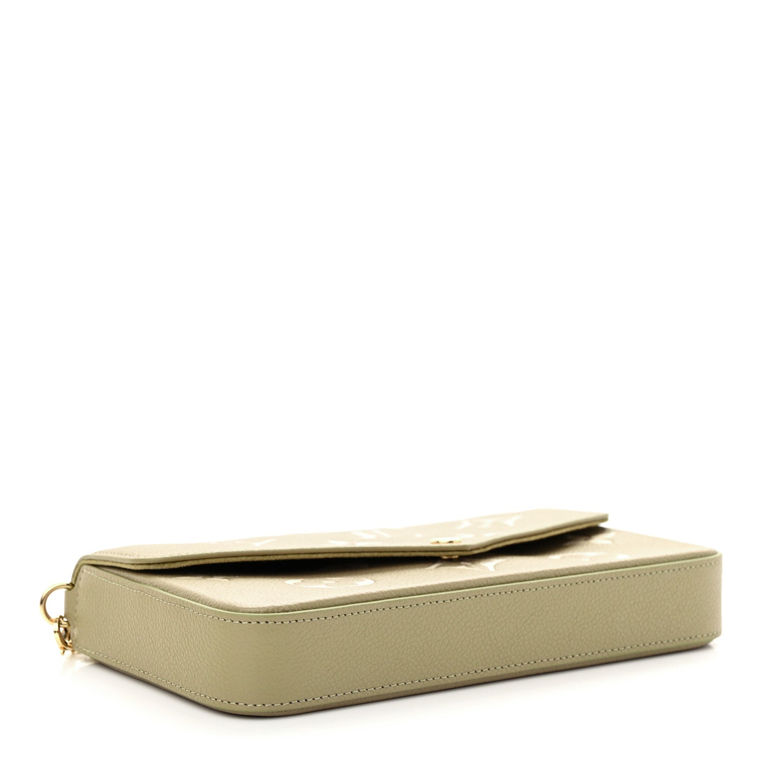 Louis Vuitton Empreinte Monogram Giant Felicie Pochette Tourterelle Creme 5 of 10